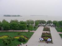 济宁北湖鸟瞰图